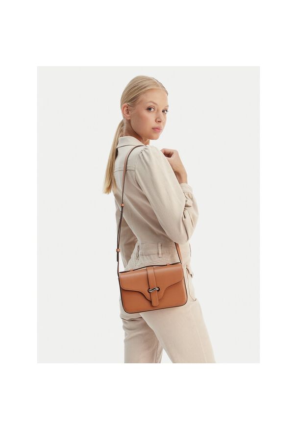 Torebka Emporio Armani. Kolor: brązowy