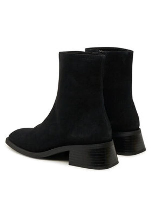 Vagabond Shoemakers Botki Blanca 5217-240-20 Czarny. Kolor: czarny. Materiał: skóra, zamsz