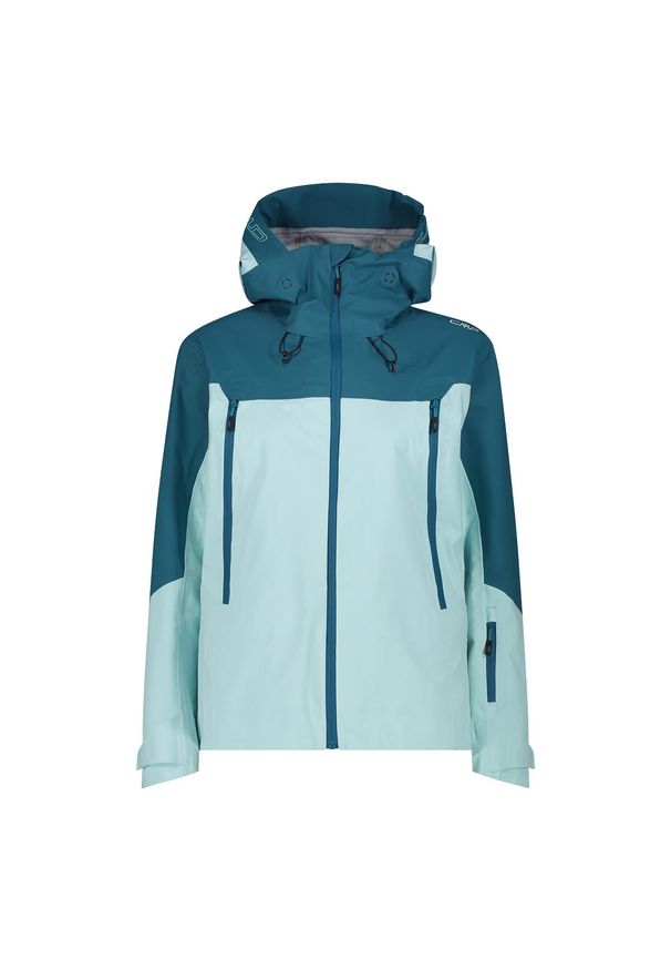 Kurtka damska narciarska CMP 34W2516. Kolor: niebieski. Sezon: zima. Sport: narciarstwo