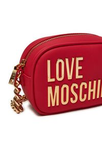 Love Moschino - LOVE MOSCHINO Torebka JC4026PP1LKD0500 Czerwony. Kolor: czerwony. Materiał: skórzane #3