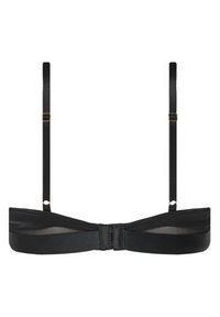 Hunkemöller Biustonosz z fiszbiną Colette 301142 Czarny. Kolor: czarny. Materiał: syntetyk