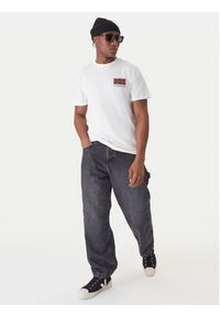 Quiksilver T-Shirt Evo Youth Crisis EQYZT08192 Biały Regular Fit. Kolor: biały. Materiał: bawełna