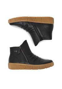 Remonte Botki D1T73-00 Czarny. Kolor: czarny. Materiał: skóra #2