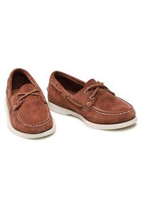 Sebago Mokasyny Portland Flesh Out 7111PTW Brązowy. Kolor: brązowy. Materiał: skóra, zamsz