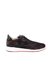 Geox Sneakersy "Aerantis D" | U047FD 0002A | Mężczyzna | Czarny, Czerwony. Kolor: czarny, czerwony, wielokolorowy. Materiał: materiał
