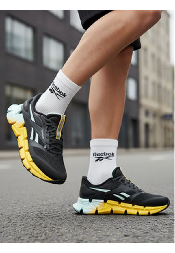 Reebok Buty do biegania EOSB-FLOATZIG 2 100225501 Czarny. Kolor: czarny. Materiał: materiał