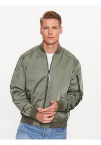 s.Oliver Kurtka bomber 2126485 Zielony Regular Fit. Kolor: zielony