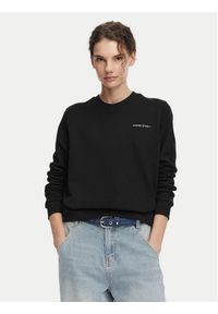 Tommy Jeans Bluza Ess Logo DW0DW22829 Czarny Regular Fit. Kolor: czarny. Materiał: bawełna #1