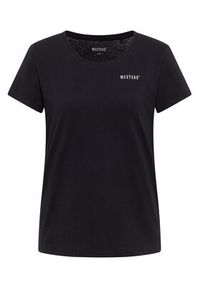 Mustang T-Shirt Alma 1016748 Czarny Regular Fit. Kolor: czarny. Materiał: bawełna #4