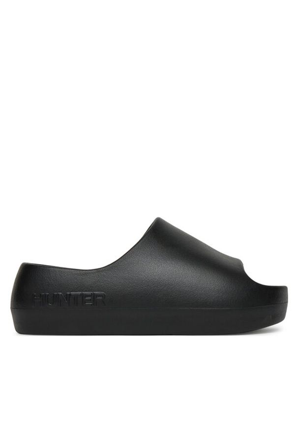 Hunter Klapki S55796 Czarny. Kolor: czarny. Materiał: syntetyk