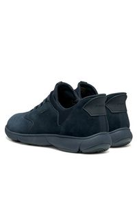 Geox Sneakersy U Nebula 2.0 Plus U56MXB 00022 C4002 Granatowy. Kolor: niebieski. Materiał: zamsz, skóra