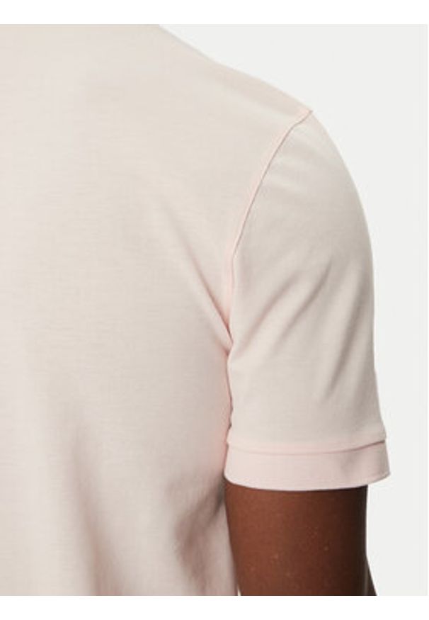 BOSS Polo Pallas 50468362 Różowy Regular Fit. Typ kołnierza: polo. Kolor: różowy. Materiał: bawełna