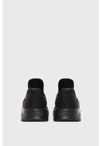 Kazar Studio - Buty. Nosek buta: okrągły. Kolor: czarny. Materiał: syntetyk, materiał. Szerokość cholewki: normalna #3