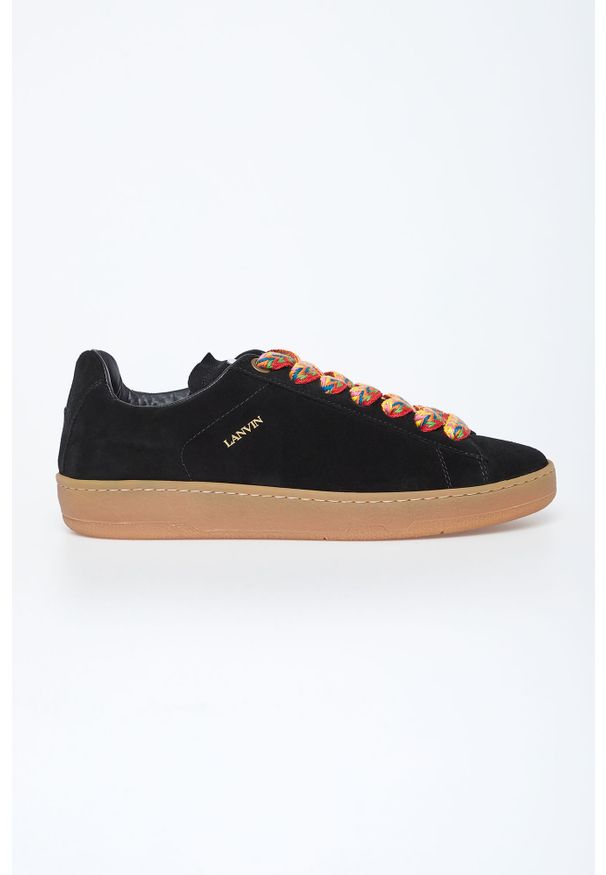 Sneakersy męskie zamszowe LANVIN. Materiał: zamsz