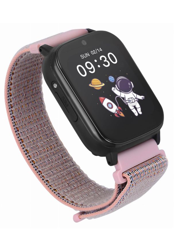GARETT - Garett Kids Tech 4G Różowy velcro. Kolor: różowy