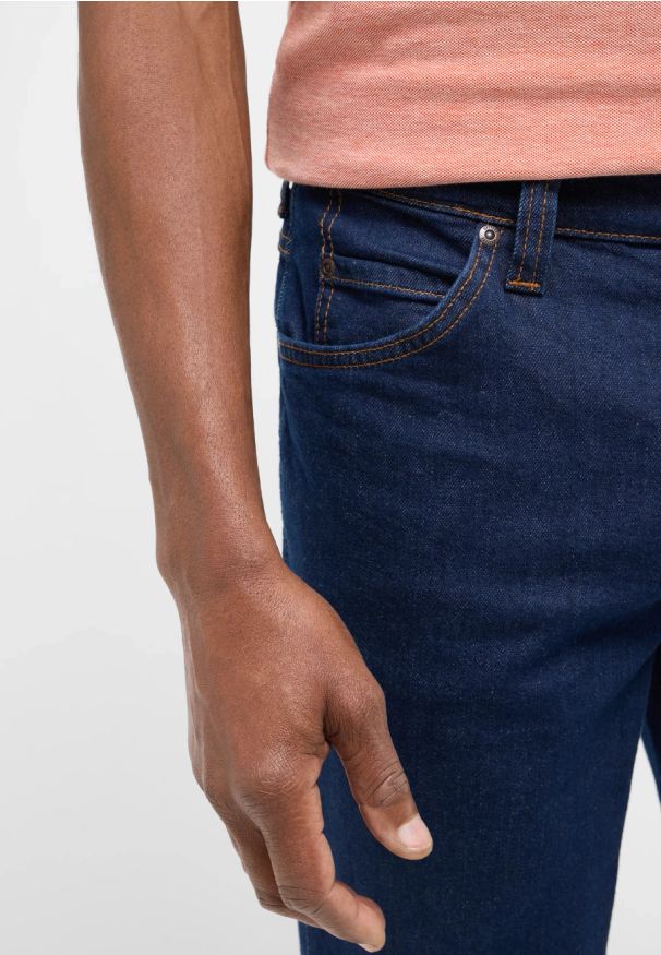 Męskie Spodnie Jeansowe Mustang Style Tramper Straight Denim Blue 1016331 5000 940