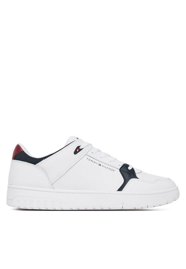 TOMMY HILFIGER - Sneakersy Tommy Hilfiger. Kolor: biały