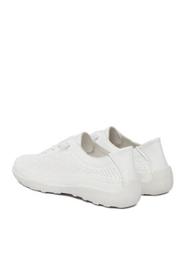 Remonte Sneakersy CEO-R3521-80 Biały. Kolor: biały. Materiał: syntetyk, skóra