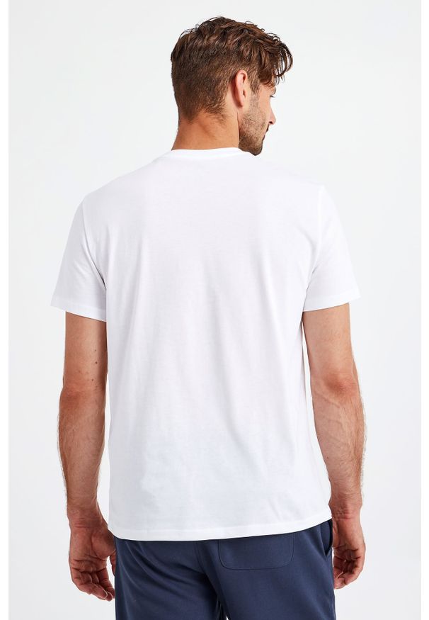 Armani Exchange - T-SHIRT ARMANI EXCHANGE. Materiał: bawełna. Długość rękawa: krótki rękaw. Długość: krótkie. Wzór: napisy