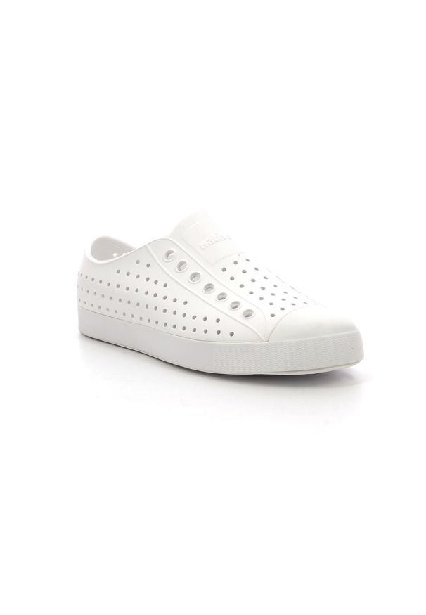 Native Shoes - Trampki Native Jefferson. Kolor: biały. Sport: turystyka piesza