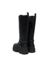 Buffalo Kozaki Gospher Biker Hi 1270131 Czarny. Kolor: czarny. Materiał: skóra #4