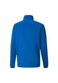 Puma - Dziecięca/niemowlęca Poliestrowa Kurtka Treningowa TeamRISE. Kolor: niebieski. Materiał: poliester