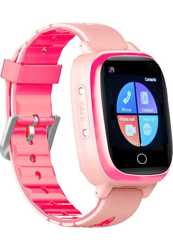 GARETT - Smartwatch Garett Kids Life Max 4G RT Różowy (5904238483633). Rodzaj zegarka: smartwatch. Kolor: różowy