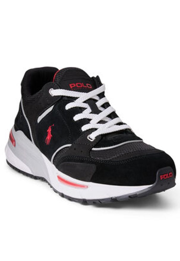 Polo Ralph Lauren Sneakersy 809944590001 Czarny. Kolor: czarny. Materiał: materiał