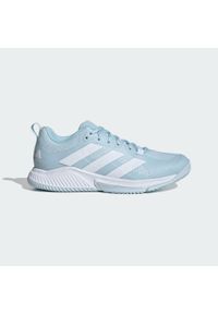 Buty do siatkówki dla dorosłych Adidas Court Team Bounce 2.0 Shoes. Kolor: biały, niebieski, wielokolorowy. Materiał: materiał. Sport: siatkówka