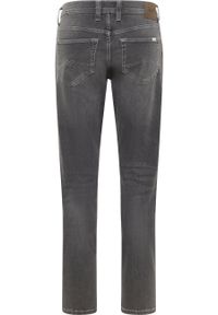 Mustang - Męskie Spodnie Jeansowe MUSTANG Oregon Slim Denim Black 1015863 4000 302 #3