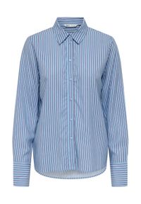 only - ONLY Koszula Berit 15320243 Niebieski Regular Fit. Kolor: niebieski. Materiał: wiskoza