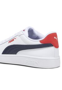 Puma - Młodzieżowe skórzane sneakersy Smash 3.0 PUMA. Kolor: czerwony, niebieski, wielokolorowy, biały. Materiał: skóra. Sport: turystyka piesza
