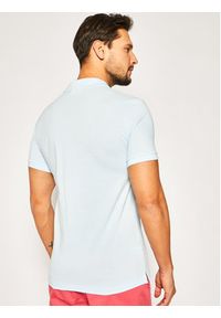 Lacoste Polo PH4012 Niebieski Slim Fit. Typ kołnierza: polo. Kolor: niebieski. Materiał: bawełna #5