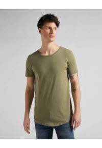 Lee - LEE MĘSKI T-SHIRT KOSZULKA BRINDLE GREEN L62JEPUA 112145322 #1