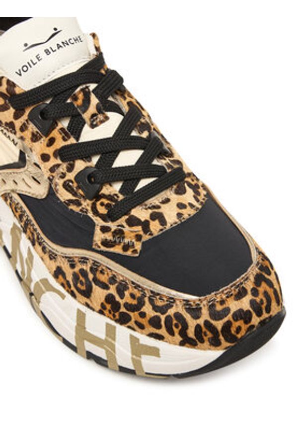 Voile Blanche Sneakersy Club 105. 2017475-26 Złoty. Kolor: złoty. Materiał: skóra