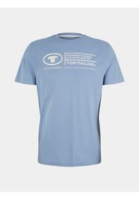 Tom Tailor T-Shirt 1035611 Błękitny Regular Fit. Kolor: niebieski. Materiał: bawełna #3