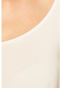 Gatta - Koszulka Perfect. Kolor: biały. Materiał: materiał, poliamid, elastan. Wzór: gładki #4