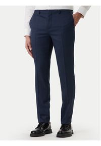 Hugo - HUGO Garnitur Henry/Getlin232X 50558069 Granatowy Slim Fit. Kolor: niebieski. Materiał: syntetyk #10