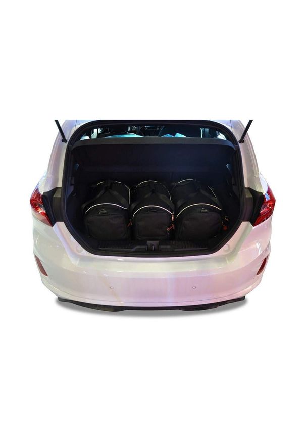 KJUST - Torby Do Bagażnika Ford Fiesta 2017-2023 3Szt Kjust. Kolor: czarny. Styl: sportowy