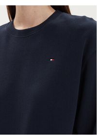 TOMMY HILFIGER - Tommy Hilfiger Bluza Flag WW0WW41246 Granatowy Relaxed Fit. Kolor: niebieski. Materiał: bawełna #3
