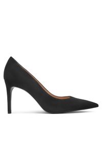 Stuart Weitzman Szpilki Stuart Power 85 SJ948 Czarny. Kolor: czarny. Materiał: skóra, zamsz. Obcas: na szpilce #1