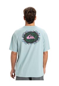 Quiksilver - Koszulka z krótkim rękawem dla Mężczyzn GLOBAL HEAT Niebieski. Kolor: niebieski. Materiał: tkanina, bawełna. Długość rękawa: krótki rękaw. Długość: krótkie