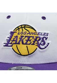 New Era Czapka z daszkiem White Crown Patch 950 Lakers 60364274 Biały. Kolor: biały. Materiał: bawełna, materiał