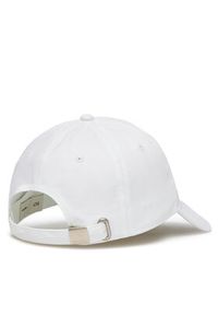 Calvin Klein Czapka z daszkiem Monologo Printed Baseball Cap LV04K5027G Biały. Kolor: biały. Materiał: bawełna #2