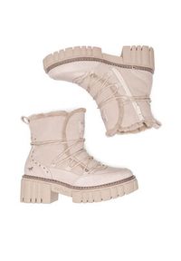 Mustang Trzewiki 1447-601 Beżowy. Kolor: beżowy. Materiał: materiał #2