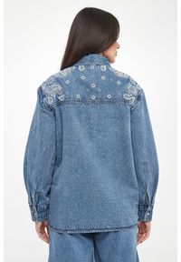 Liu Jo - Koszula jeansowa damska LIU JO. Materiał: jeans #2