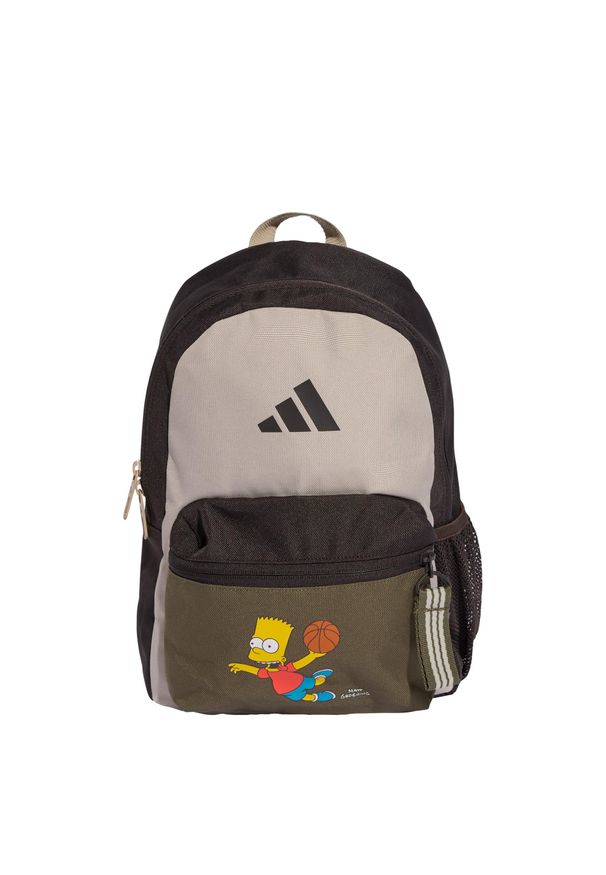Adidas - Plecak dziecięcy The Simpsons. Kolor: wielokolorowy, beżowy, brązowy