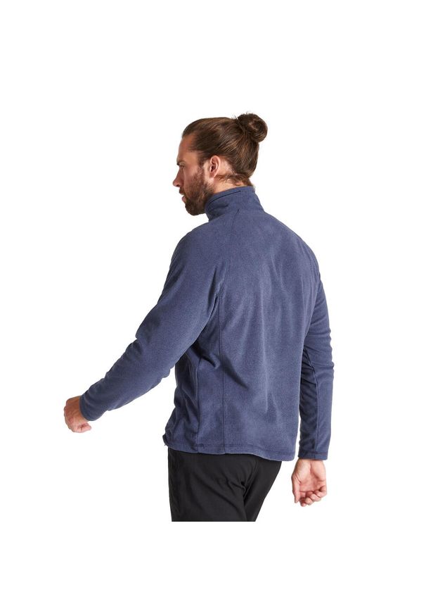 CRAGHOPPERS - Polarowy Top Męska Suwak Do Połowy Corey VI. Kolor: niebieski. Materiał: polar. Sezon: zima. Sport: turystyka piesza