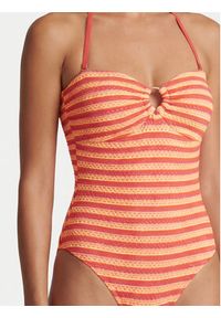 Seafolly Strój kąpielowy Calypso 11180-247 Pomarańczowy. Kolor: pomarańczowy. Materiał: syntetyk #4