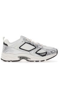 Buty damskie Tommy Jeans Archive Runner EN0EN02680-PE6 - srebrne. Kolor: srebrny. Materiał: syntetyk, tworzywo sztuczne, tkanina, guma, poliester. Szerokość cholewki: normalna #1
